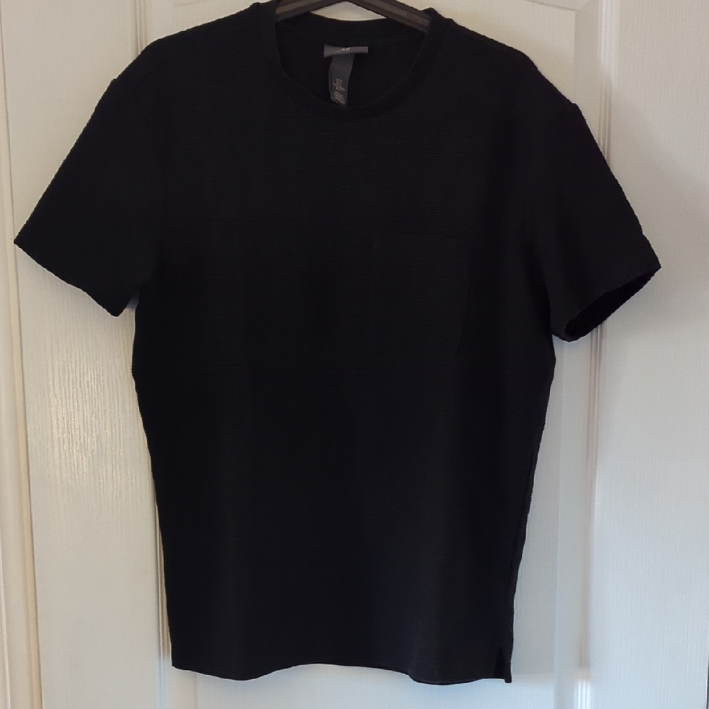 H&M Black Short Sleeve Men's Tee